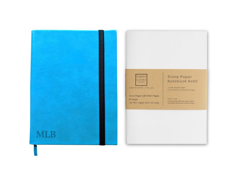 Monogrammed Classic Paper Saver Refillable Notebook