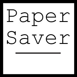 Paper Saver Reusable Notebooks