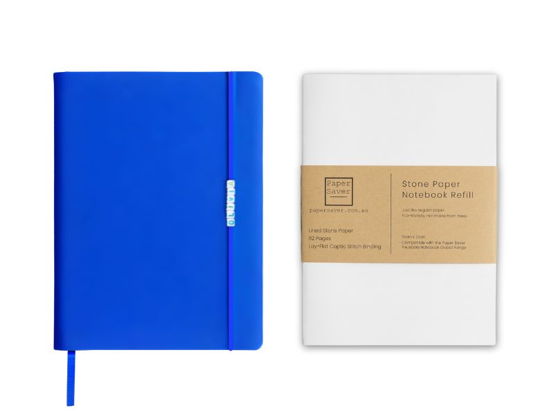 Personalise Your Canvas Paper Saver Refillable Notebook