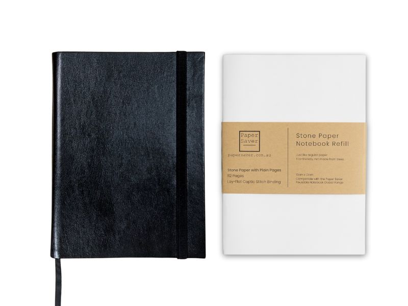 Classic Paper Saver Refillable Notebook