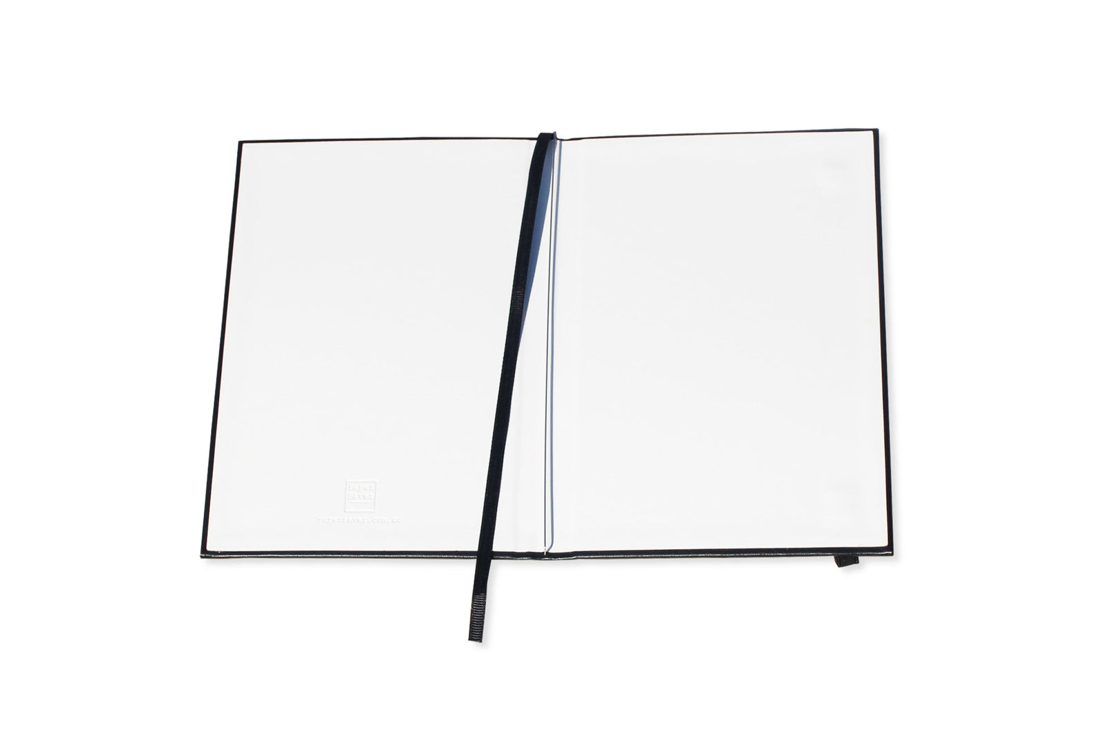 The Classic Paper Saver Reusable Notebook opened with its double sided vegan leather covers for extra durability and spill-resistance; spring steel binder designed to easily and conveniently insert and secure your used paper to write on the back blank sides, upcycling your paper and reducing your paper waste - a more sustainable way to write and live the eco friendly way.