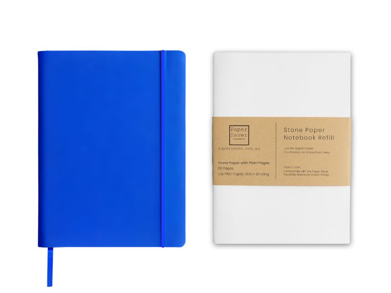 Canvas Paper Saver Refillable Notebook