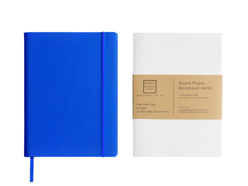 Canvas Paper Saver Refillable Notebook