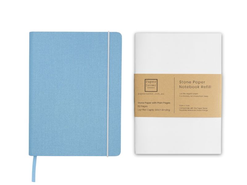 Canvas Paper Saver Refillable Notebook