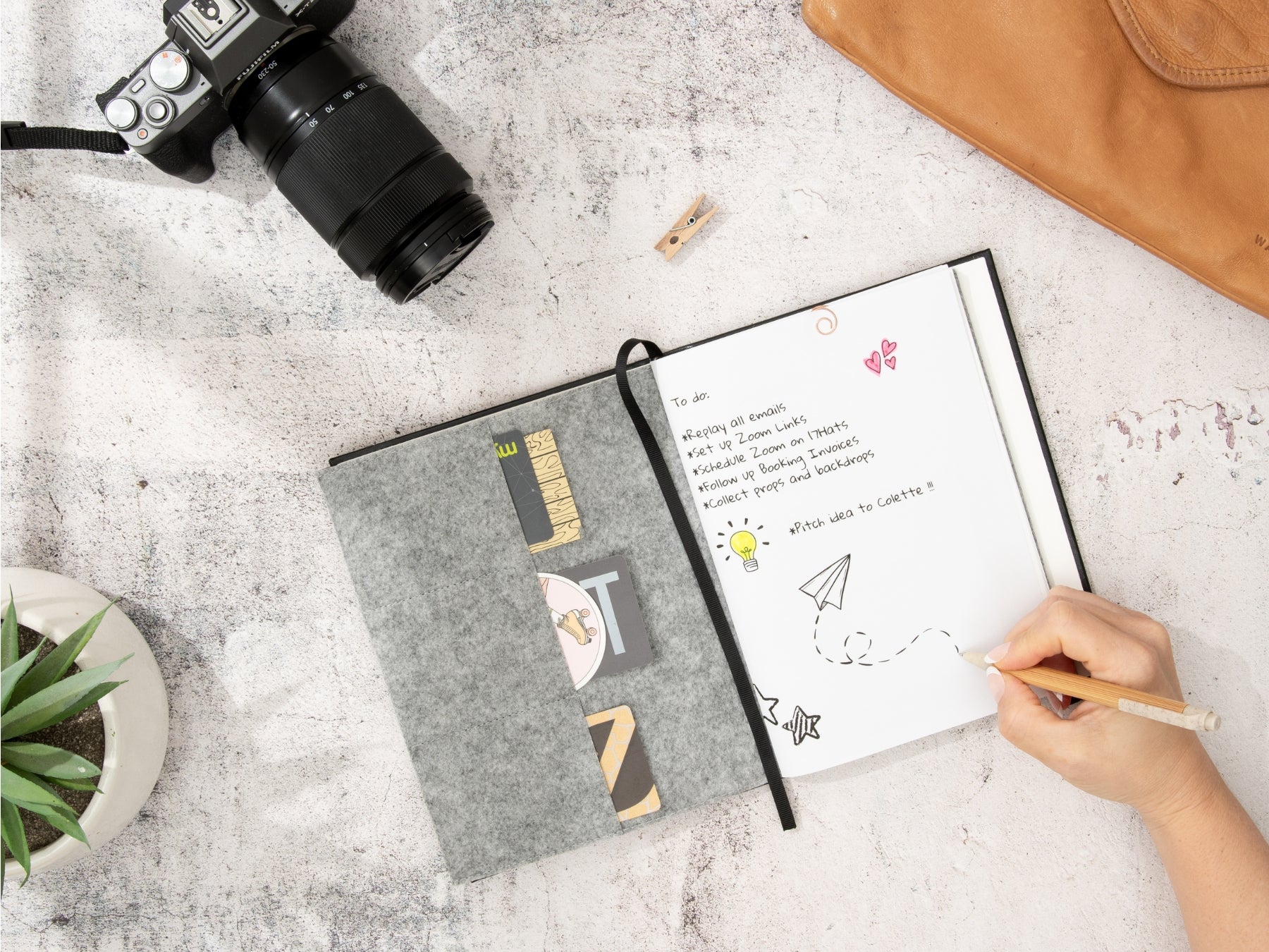 The Paper Saver Reusable Notebook repurposes your used paper as pages for less waste and sustainable zero waste living. Add the Organiser to the Paper Saver for an added pencil case, card and document holders to keep belongings with you at all times.