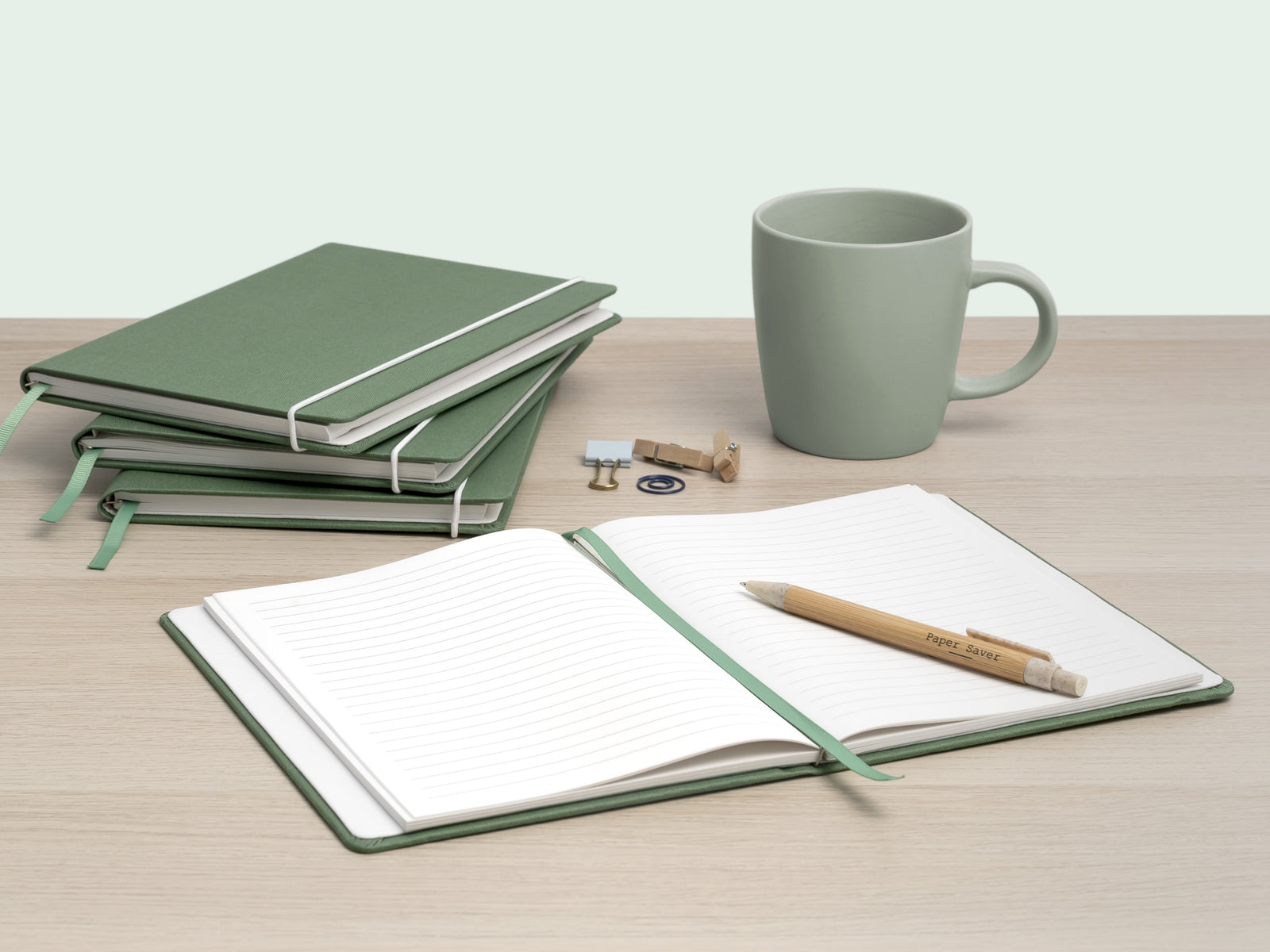 Personalise Your Canvas Paper Saver Refillable Notebook