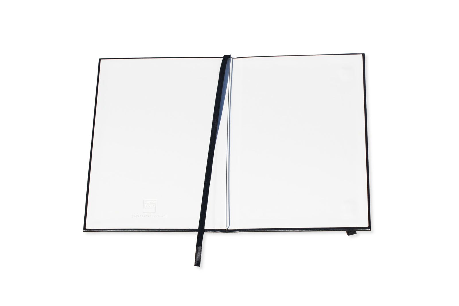 The Classic Paper Saver Reusable Notebook opened with its double sided vegan leather covers for extra durability and spill-resistance; spring steel binder designed to easily and conveniently insert and secure your used paper to write on the back blank sides, upcycling your paper and reducing your paper waste - a more sustainable way to write and live the eco friendly way.