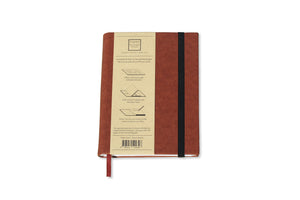 The Paper Saver Reusable Eco Notebook in brown repurposes your paper as its pages so you can write your notes and ideas more sustainably, reducing paper waste and saving the environment.