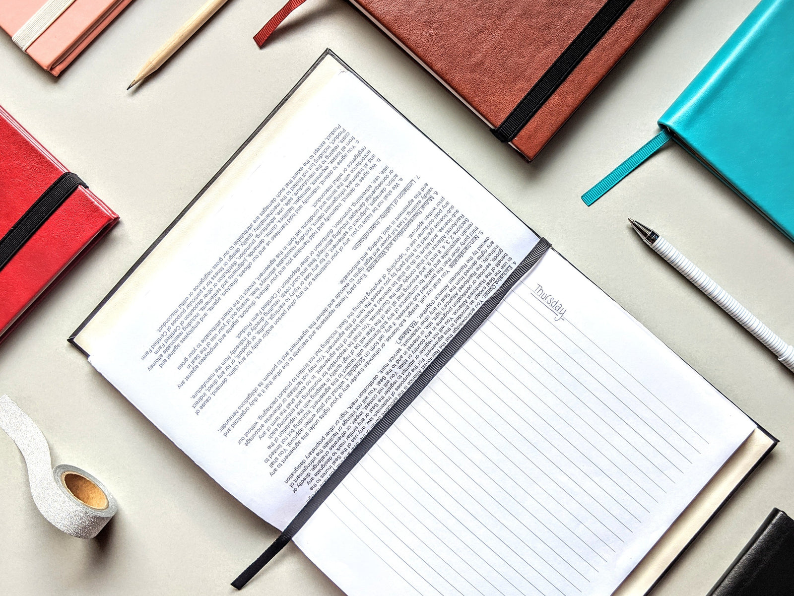 The Classic Paper Saver Notebook is the only eco-friendly reusable notebook you need to write your notes and ideas while reducing paper waste.  Repurposing your used paper as pages, upcycle your paper to write notes sustainably. Replenish and reuse once done. Write comfortably and sustainably for zero waste living.