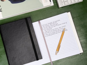 The Paper Saver Reusable Notebook makes it easy to reuse and repurpose your paper as pages to write your notes and ideas in an organized, stylish way. 