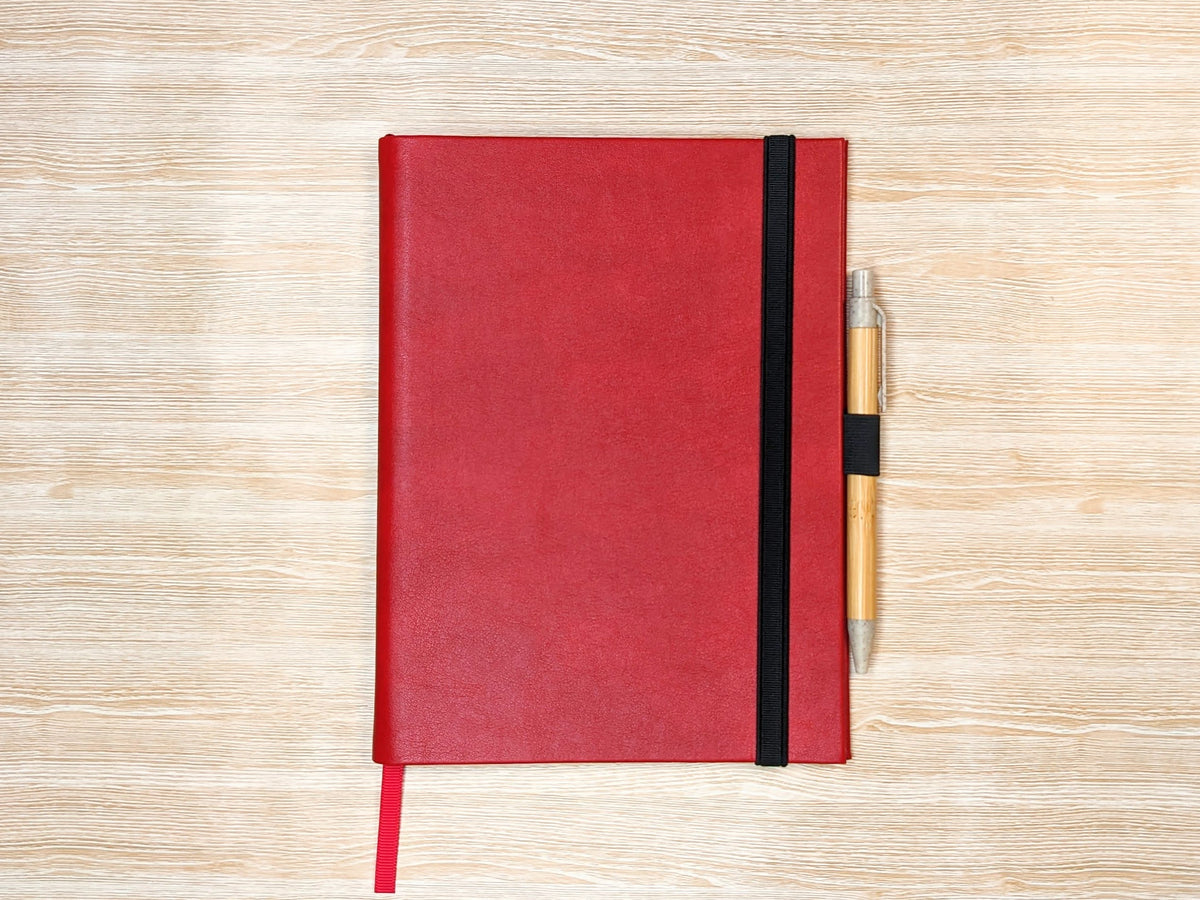 The organised, stylish way to keep your pen and notebook together with the Paper Saver Pen Loop