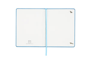 To use the Paper Saver Reusable Notebook, first open it to find the spring steel binder inside for the insertion of your used paper to be upcycled as pages of your eco friendly reusable notebook.
